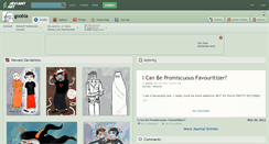 Desktop Screenshot of goobla.deviantart.com