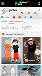 Mobile Screenshot of goobla.deviantart.com