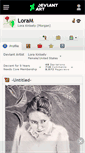 Mobile Screenshot of loram.deviantart.com