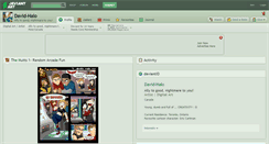 Desktop Screenshot of david-halo.deviantart.com