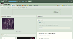 Desktop Screenshot of flyleaf-fans.deviantart.com