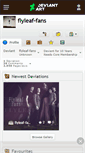 Mobile Screenshot of flyleaf-fans.deviantart.com