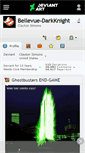 Mobile Screenshot of bellevue-darkknight.deviantart.com