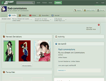 Tablet Screenshot of ftad-commissions.deviantart.com