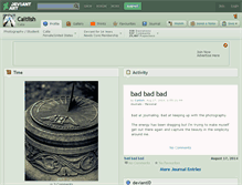 Tablet Screenshot of caitlish.deviantart.com