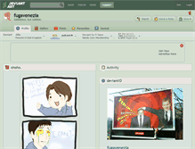 Tablet Screenshot of fugavenezia.deviantart.com