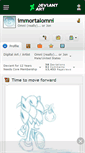 Mobile Screenshot of immortalomni.deviantart.com