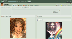 Desktop Screenshot of cormael.deviantart.com