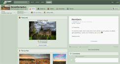 Desktop Screenshot of devondeviants.deviantart.com