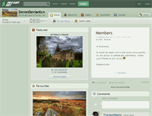 Tablet Screenshot of devondeviants.deviantart.com