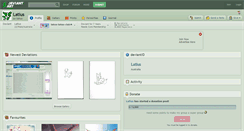 Desktop Screenshot of latius.deviantart.com