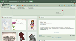 Desktop Screenshot of pinestar1.deviantart.com