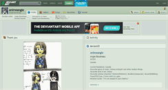 Desktop Screenshot of animeangie.deviantart.com