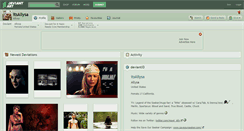 Desktop Screenshot of itsallysa.deviantart.com