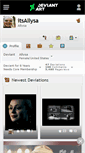 Mobile Screenshot of itsallysa.deviantart.com