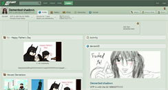 Desktop Screenshot of demented-shadows.deviantart.com