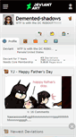 Mobile Screenshot of demented-shadows.deviantart.com
