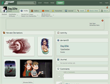 Tablet Screenshot of day2die.deviantart.com