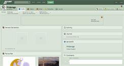 Desktop Screenshot of priderage.deviantart.com