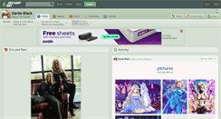 Desktop Screenshot of dante-black.deviantart.com