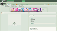 Desktop Screenshot of 9teen.deviantart.com