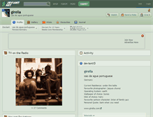 Tablet Screenshot of girella.deviantart.com