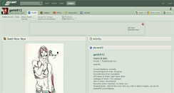 Desktop Screenshot of gambit12.deviantart.com