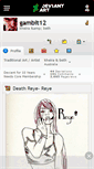 Mobile Screenshot of gambit12.deviantart.com