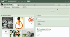 Desktop Screenshot of fairytale-emily.deviantart.com
