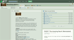 Desktop Screenshot of baranthiaacademy.deviantart.com