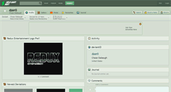 Desktop Screenshot of dzer0.deviantart.com