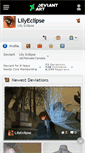 Mobile Screenshot of lilyeclipse.deviantart.com