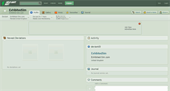 Desktop Screenshot of exhibitedsim.deviantart.com