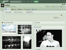 Tablet Screenshot of ludooo.deviantart.com