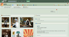 Desktop Screenshot of javits.deviantart.com