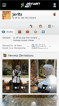 Mobile Screenshot of javits.deviantart.com