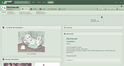 Desktop Screenshot of electroocute.deviantart.com