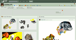 Desktop Screenshot of christian-cao.deviantart.com