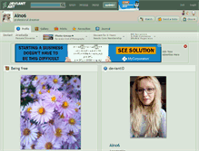Tablet Screenshot of aino6.deviantart.com