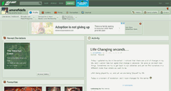 Desktop Screenshot of amorefidelis.deviantart.com