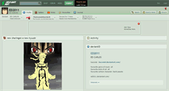 Desktop Screenshot of ed2011.deviantart.com