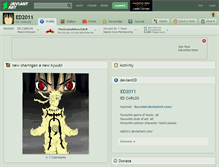 Tablet Screenshot of ed2011.deviantart.com