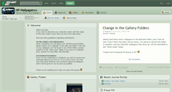 Desktop Screenshot of hp-wallpapers.deviantart.com