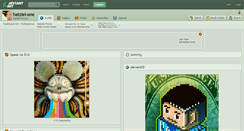 Desktop Screenshot of hatziel-one.deviantart.com