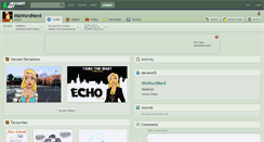 Desktop Screenshot of miswordnerd.deviantart.com