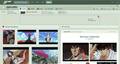 Desktop Screenshot of matrix2006.deviantart.com