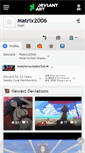 Mobile Screenshot of matrix2006.deviantart.com