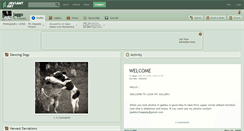 Desktop Screenshot of jaggo.deviantart.com