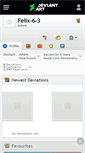 Mobile Screenshot of felix-6-3.deviantart.com