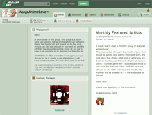 Tablet Screenshot of mangaanimelove.deviantart.com